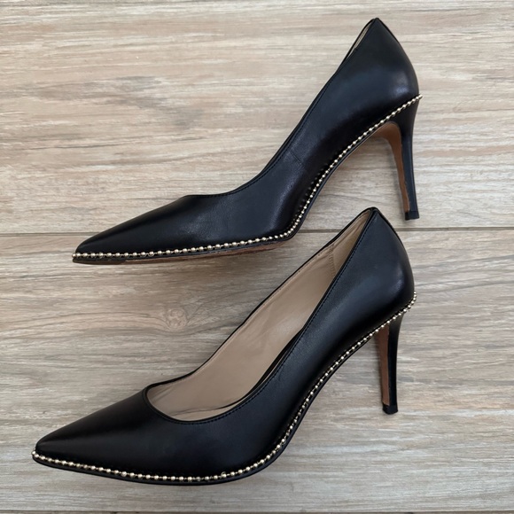 Coach Smith Beadchain Leather Pumps - Picture 6 of 16